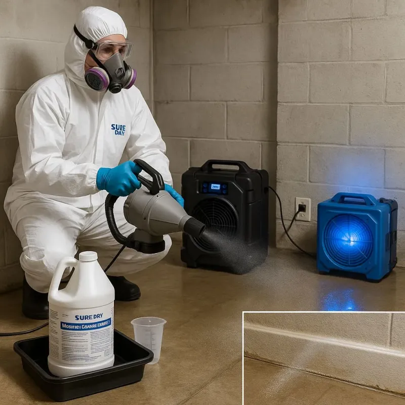 Sanitization and Odor Removal process in Everett, MA