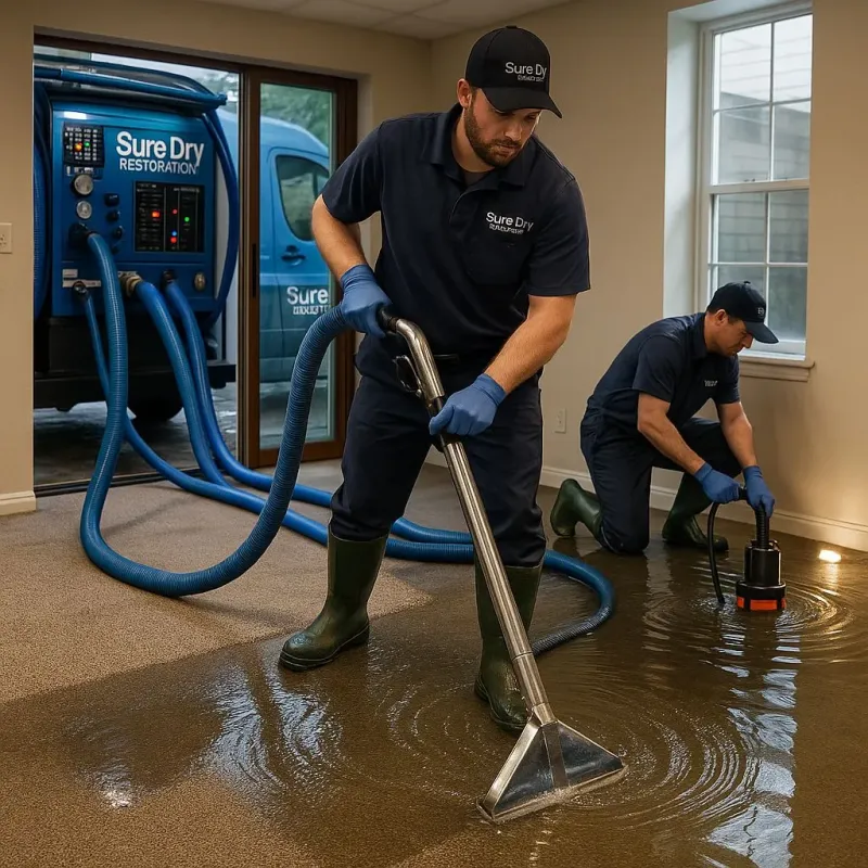 Water Extraction and Removal process in Everett, MA